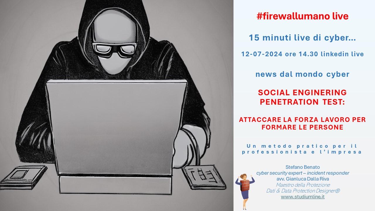 Image for: &deg;firewallumano linkedin live